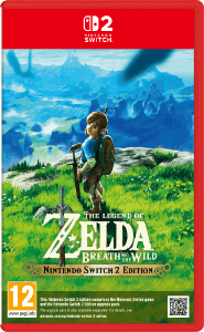 A The Legend of Zelda: Breath of the Wild – Nintendo Switch 2 Edition játék csomagolása
