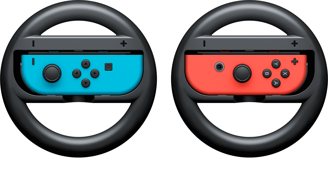 Egy pár Joy-Con kormány