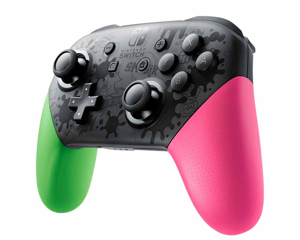 Nintendo Switch Pro kontroller Splatoon 2 kiadás