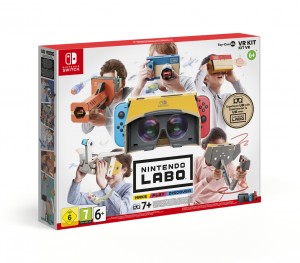 AZ ÚJ NINTENDO LABO CSOMAG EGYSZERŰ, MEGOSZTHATÓ  VR-JÁTÉKÉLMÉNYEKET ÍGÉR