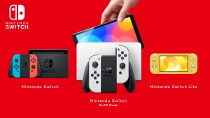 A NINTENDO BEJELENTI A SZÍNPOMPÁS OLED-KIJELZŐVEL ELLÁTOTT NINTENDO SWITCH (OLED MODELL) KONZOLJÁT, AMELY OKTÓBER 8-ÁN JELENIK MEG