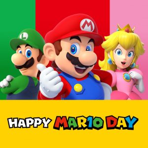 A Nintendo játékokkal, filmes hírekkel és számos Mario témájú aktivitással ünnepelte a Mario-napot